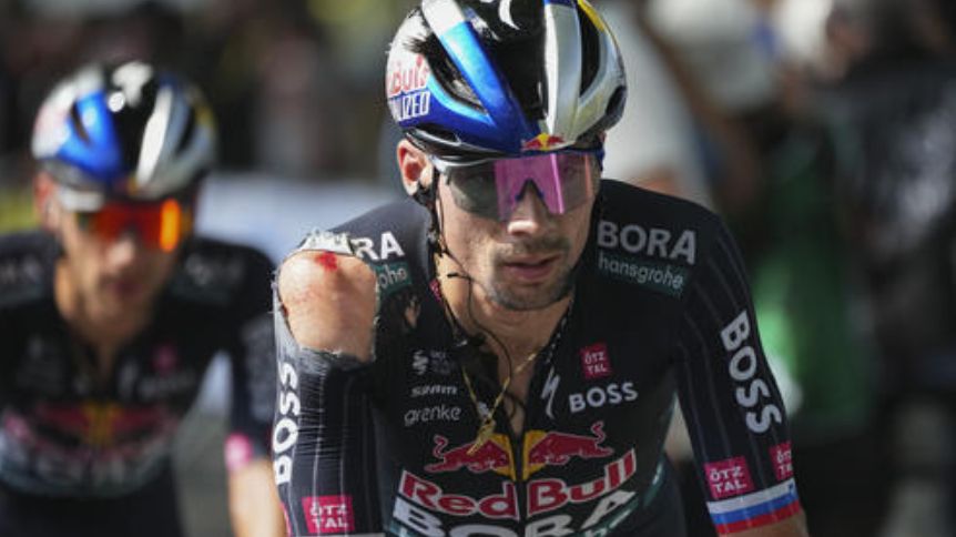 Roglič se stihl po pádu na Tour de France zotavit a pojede Vueltu