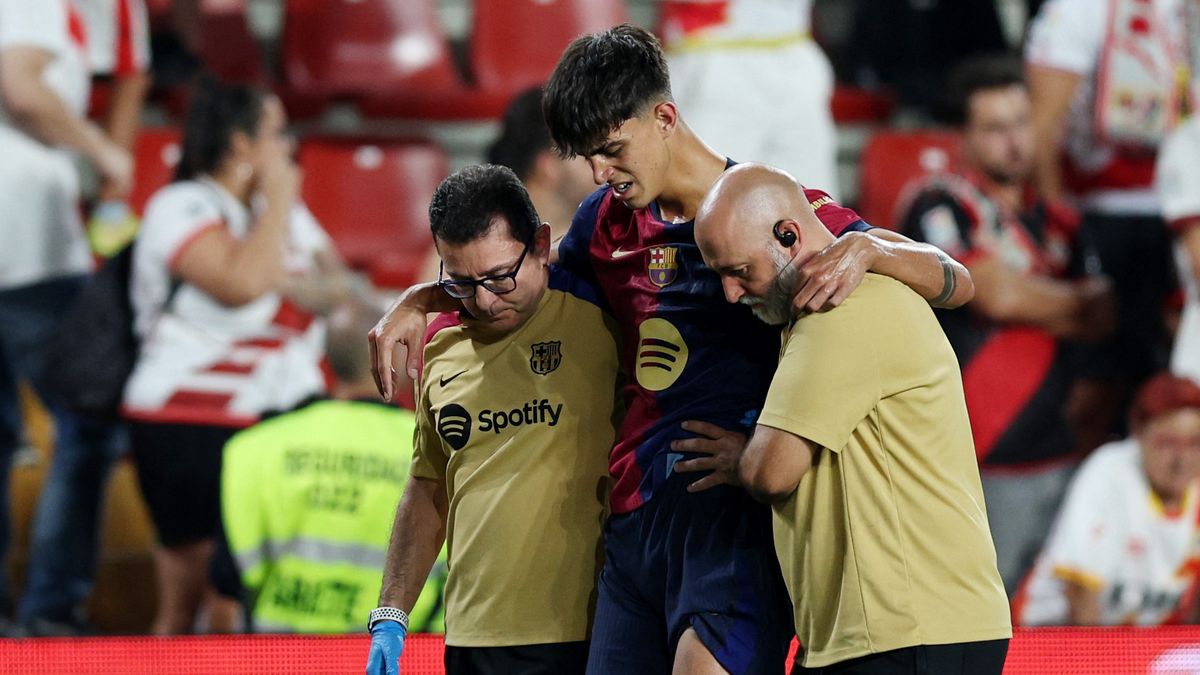 Sedmnáctiletý záložník Barcelony Bernal si přetrhl kolenní vazy
