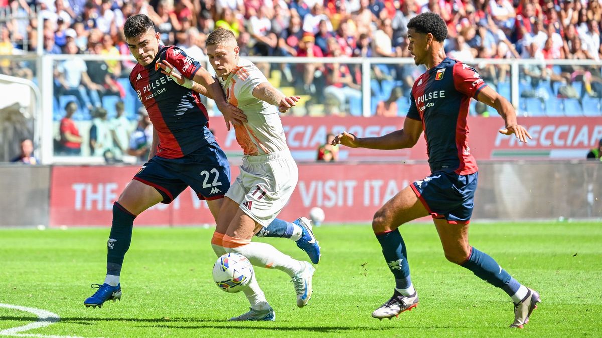 Dovbyk slavil premiérový gól v italské lize. Ke třem bodům nevedl