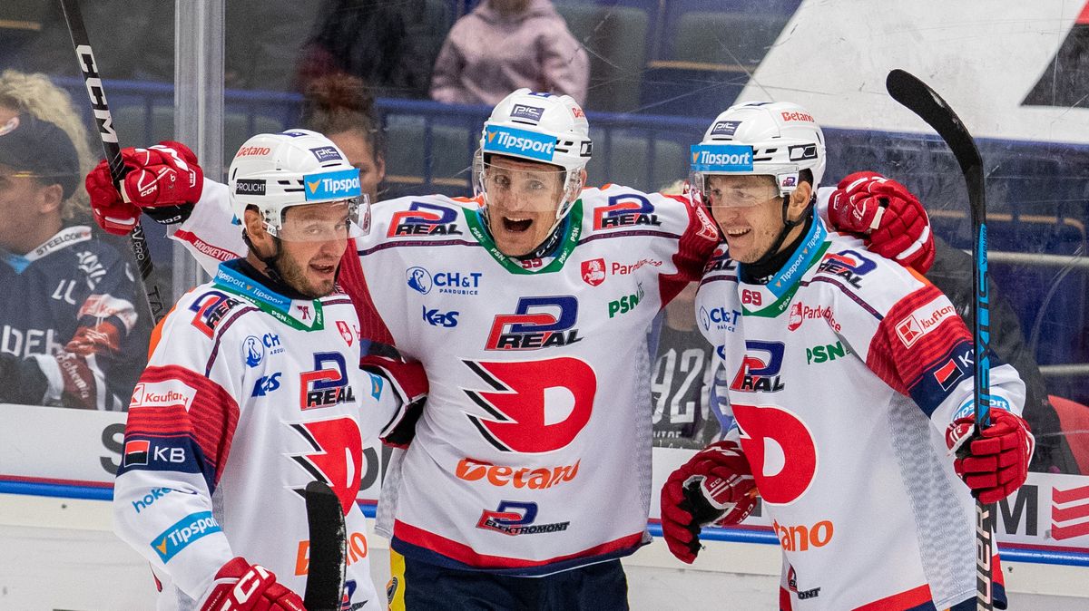 ONLINE: Video momenty z utkání Pardubice - Sparta