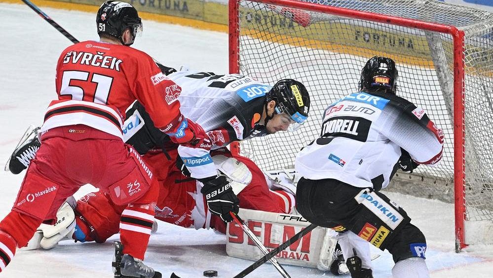 Sparta se před Vítkovice nedostala, podlehla Hanákům v nájezdech
