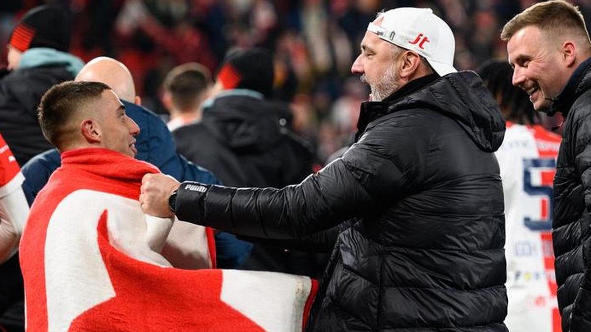 Ikona Sparty se zastala kouče Slavie. Že je Lingr naštvaný, chápu