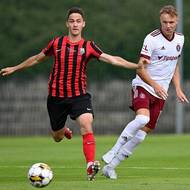 Adam Gorčica z Opavy a Adam Karabec ze Sparty Praha.