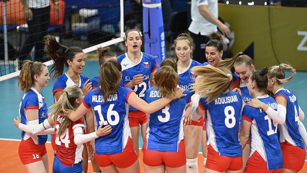 Volejbalistky na úvod Evropské ligy porazily ve Zlíně Slovensko