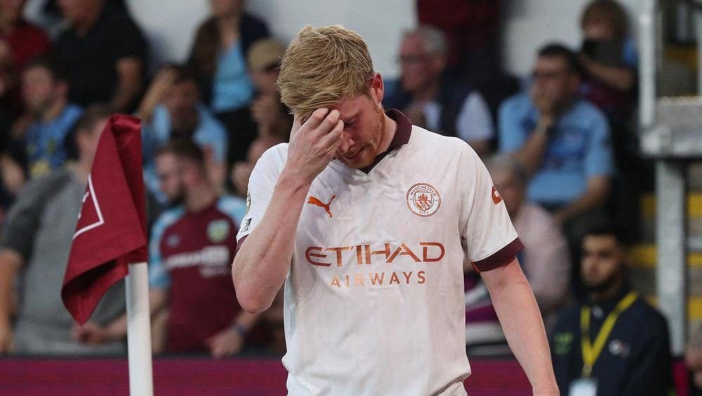 Pohroma pro City. De Bruyne může být mimo hru až čtyři měsíce