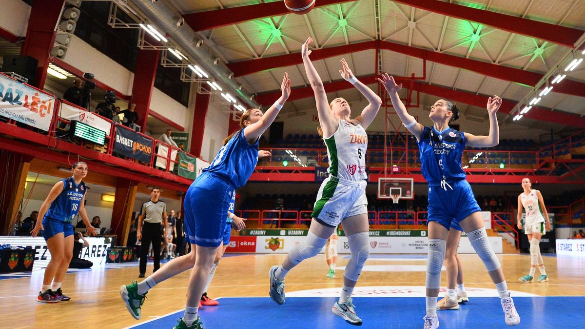 Basketbalistky Žabin porazily v Eurocupu řecké Moschato a drží naději na postup