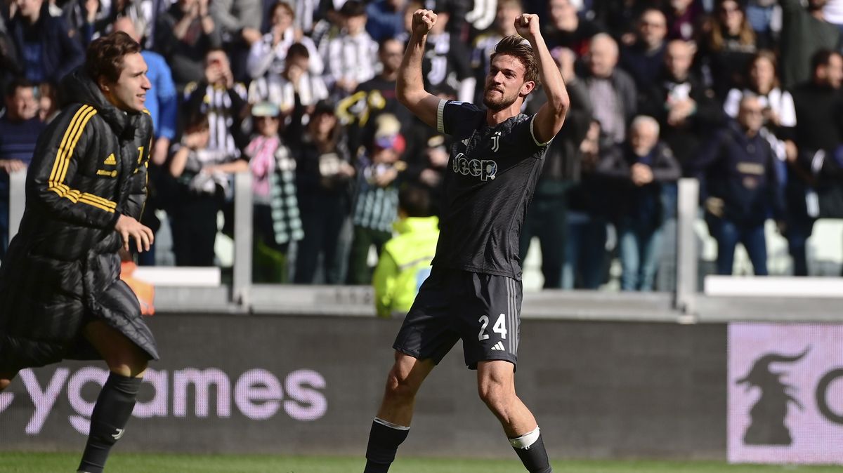 Juventus díky Ruganiho gólu v nastavení zdolal v italské lize Frosinone