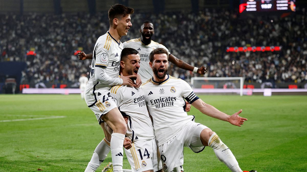 Real přestřílel v semifinále španělského Superpoháru Atlético