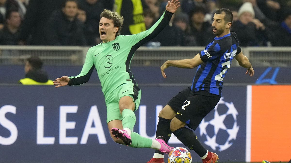 Prokletí jménem San Siro je zpět. Griezmann odkulhal a Atlético musí dohánět