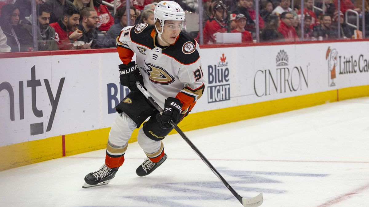 Dvojka draftu NHL Carlsson z Anaheimu bude mimo hru několik týdnů s kolenem