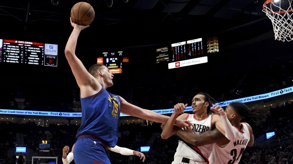 Jokič opět pomohl v NBA Denveru triple doublem k vítězství