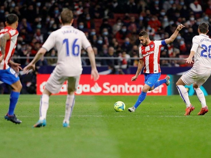 Atlético - Getafe 4:3, Janktova asistence neodvrátila porážku Getafe s oslabeným Atlétikem, Real bere jen bod - Sport.cz