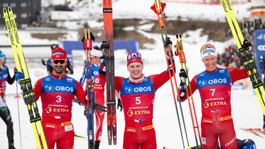 "Norský šampionát" na 50 km v Oslu vyhrál běžec na lyžích Krüger