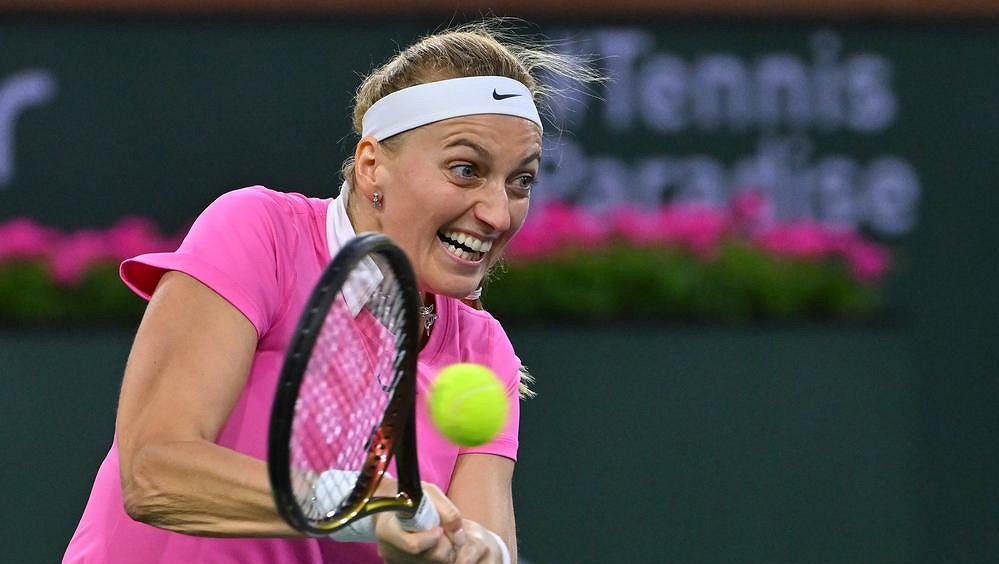 Kvitová Plíškovou nepomstila, do semifinále v Indian Wells míří Sakkariová