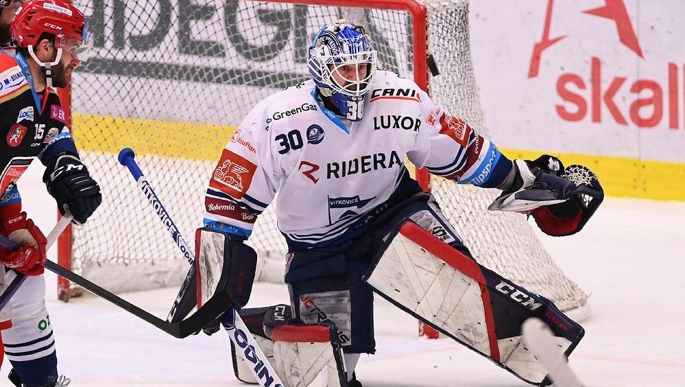 Stezka z Vítkovic ovládl brankářské statistiky play off extraligy