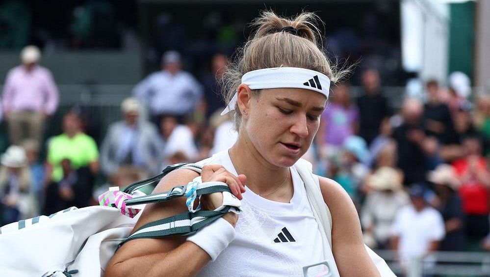 I bez zranění by bylo těžké vyhrát, řekla Muchová po vyřazení ve Wimbledonu