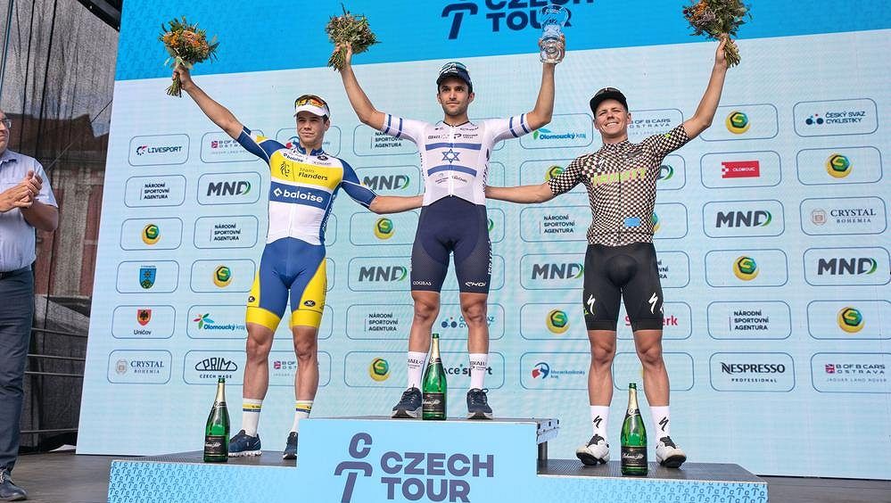 Úvodní etapu Czech Tour vyhrál izraelský cyklista Einhorn, Neuman byl devátý