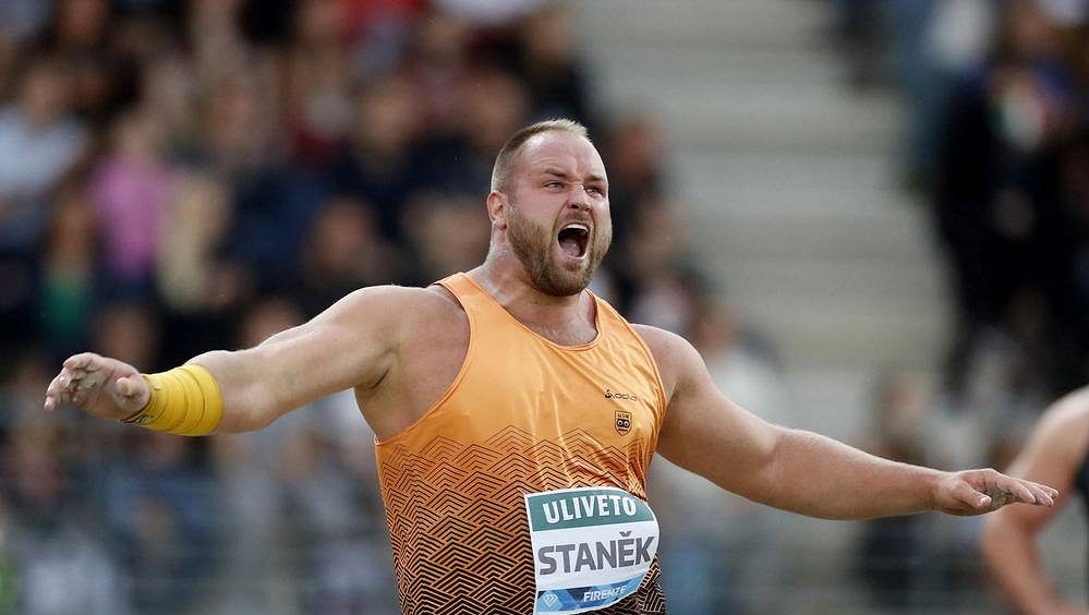 Koulař Staněk skončil třetí na mítinku Diamantové ligy ve Florencii