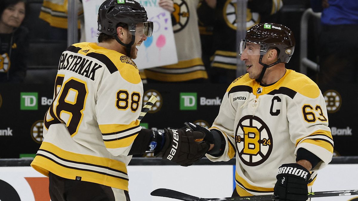 Pastrňákova paráda v NHL! Česká hvězda rozhodla o výhře Bruins