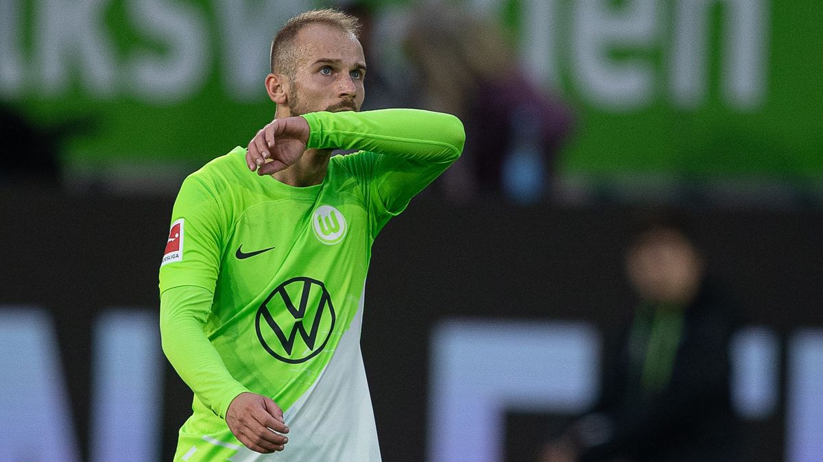 Černý prvním gólem v bundeslize pomohl odvrátit prohru Wolfsburgu