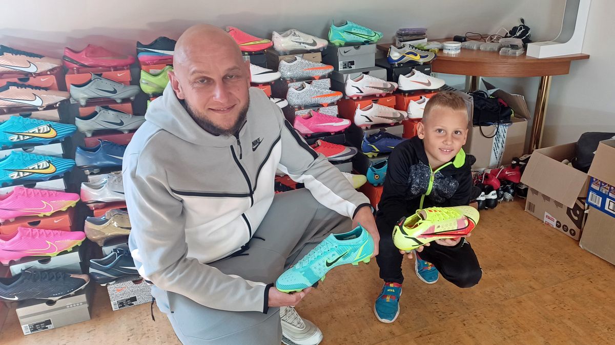 Gólman z Bělotína má kopačky za miliony. Jedny má ode mne hvězdný Vinícius Júnior , říká pyšně