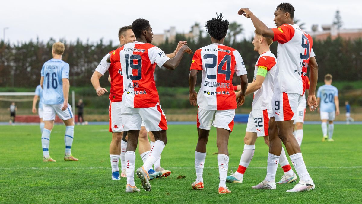Slavia přehrála AIK Stockholm a vyhrála i druhý zápas zimní přípravy