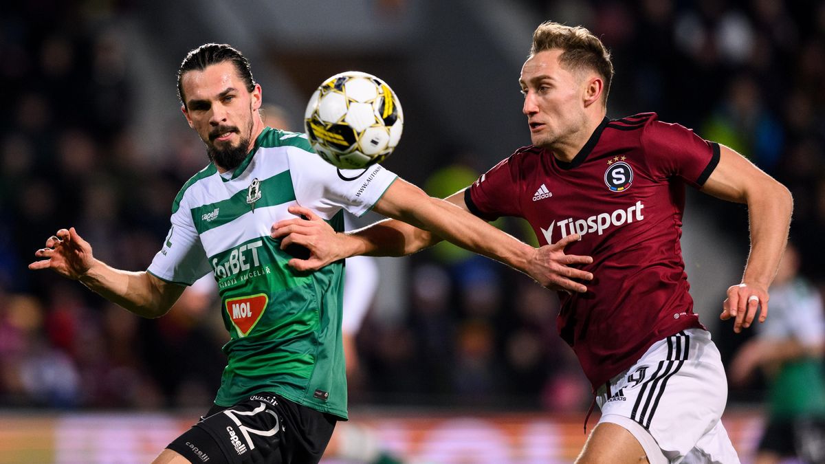 Vedoucí Sparta hostí Jablonec, Slovácko může poskočit na třetí příčku