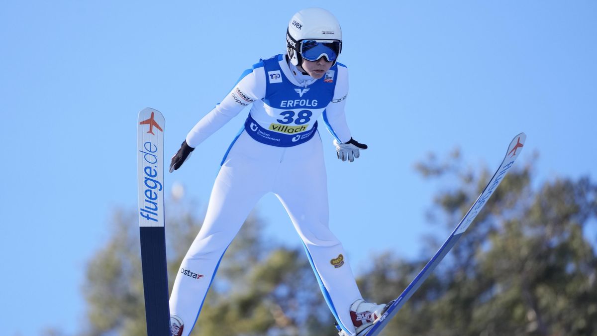 Skokanka na lyžích Karolína Indráčková byla 24. na SP ve Villachu