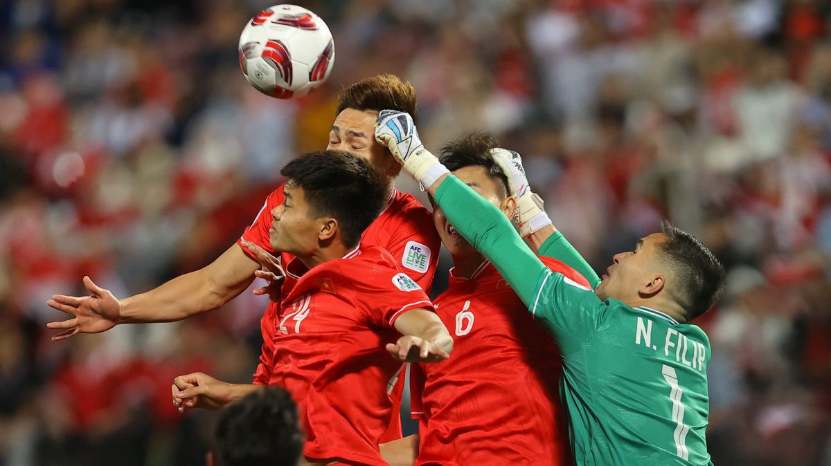 Brankář Nguyen prohrál s Vietnamem i třetí zápas na mistrovství Asie
