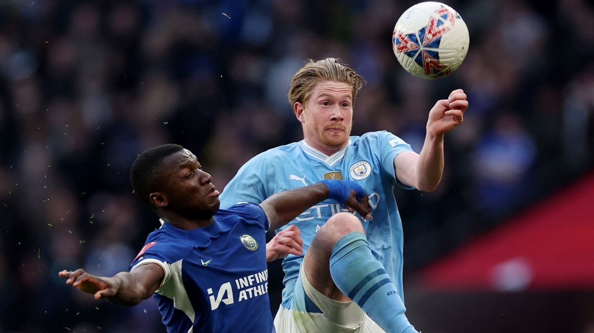 Manchester City v semifinále Anglického fotbalového poháru doma porazil Chelsea