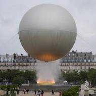 Balon v Tuilerijských zahradách 