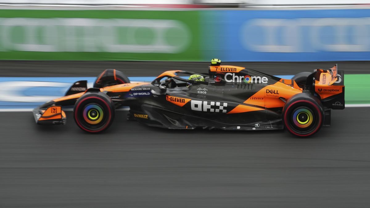 Norris v kvalifikaci na GP Nizozemska porazil domácího lídra F1 Verstappena