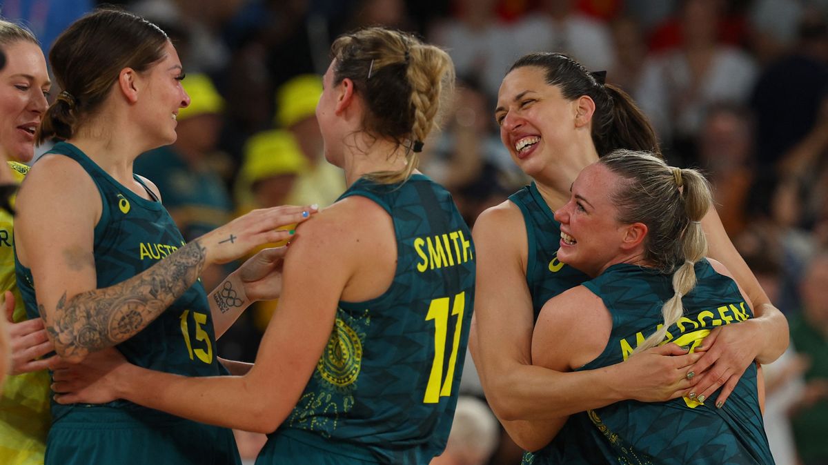 Basketbalistky Austrálie slaví bronz