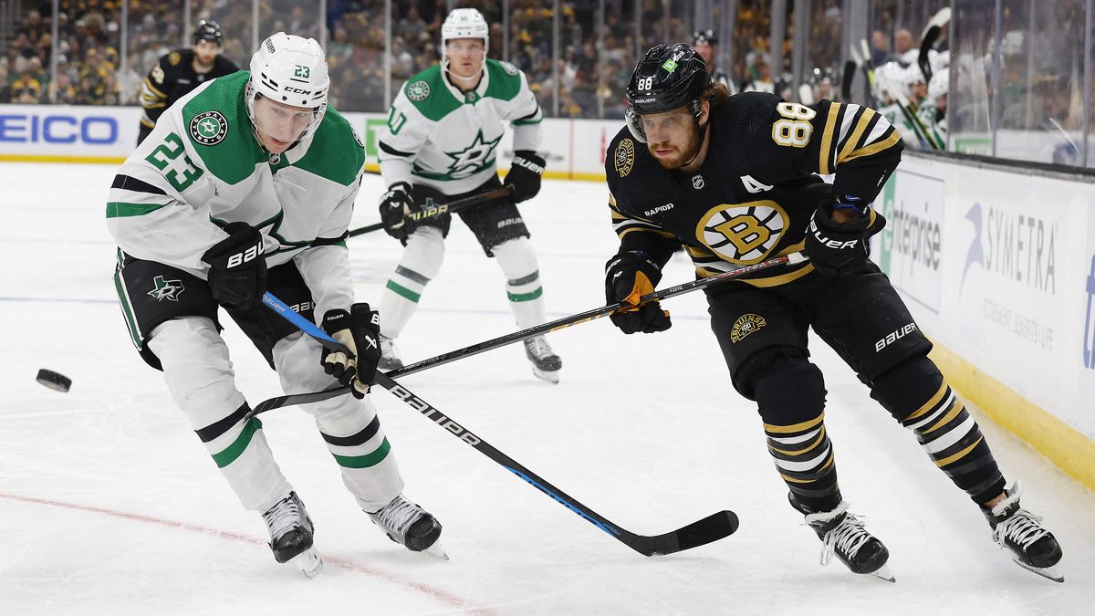 Pastrňák znovu zářil, 35. gólem v sezoně pomohl Bruins výhře