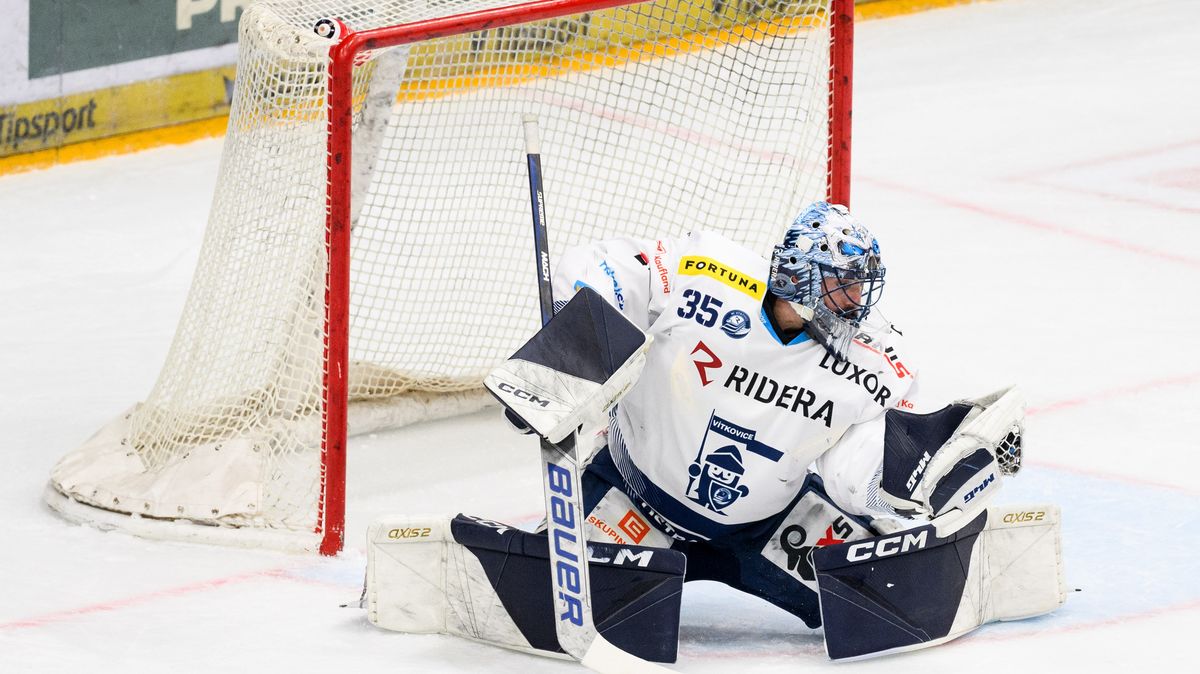 Hokejový brankář Machovský předčasně končí ve Vítkovicích