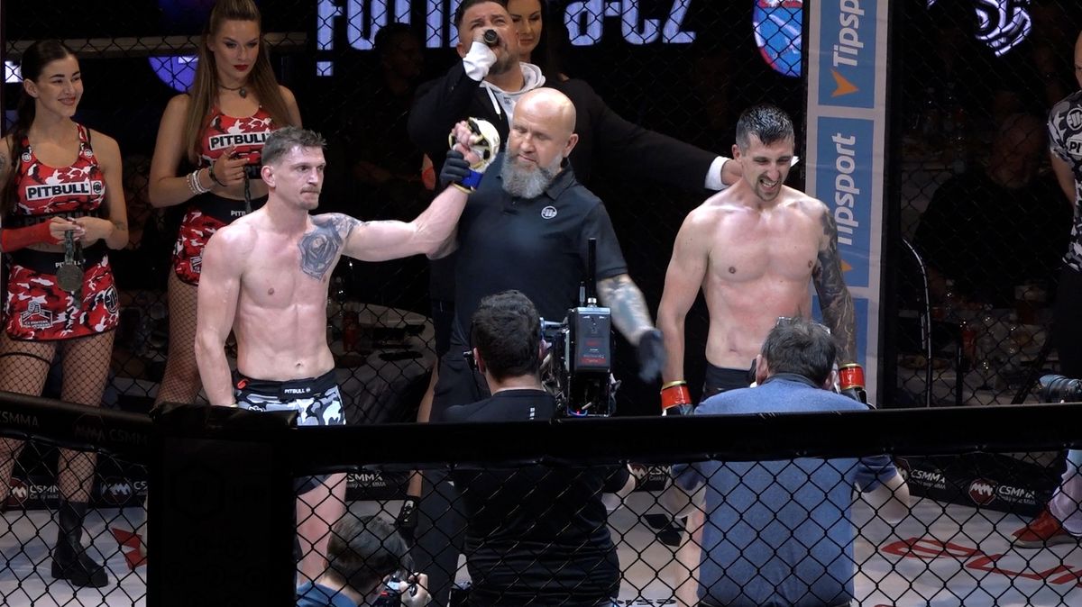 Festival ran a natřískaná hala. MMA zažilo premiéru na ČT, žasla i Adamczyková