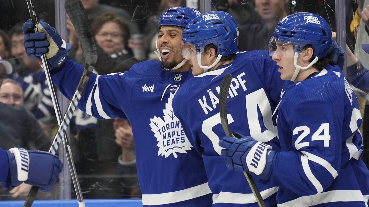 Kämpf jednou brankou přispěl k vítězství Toronta