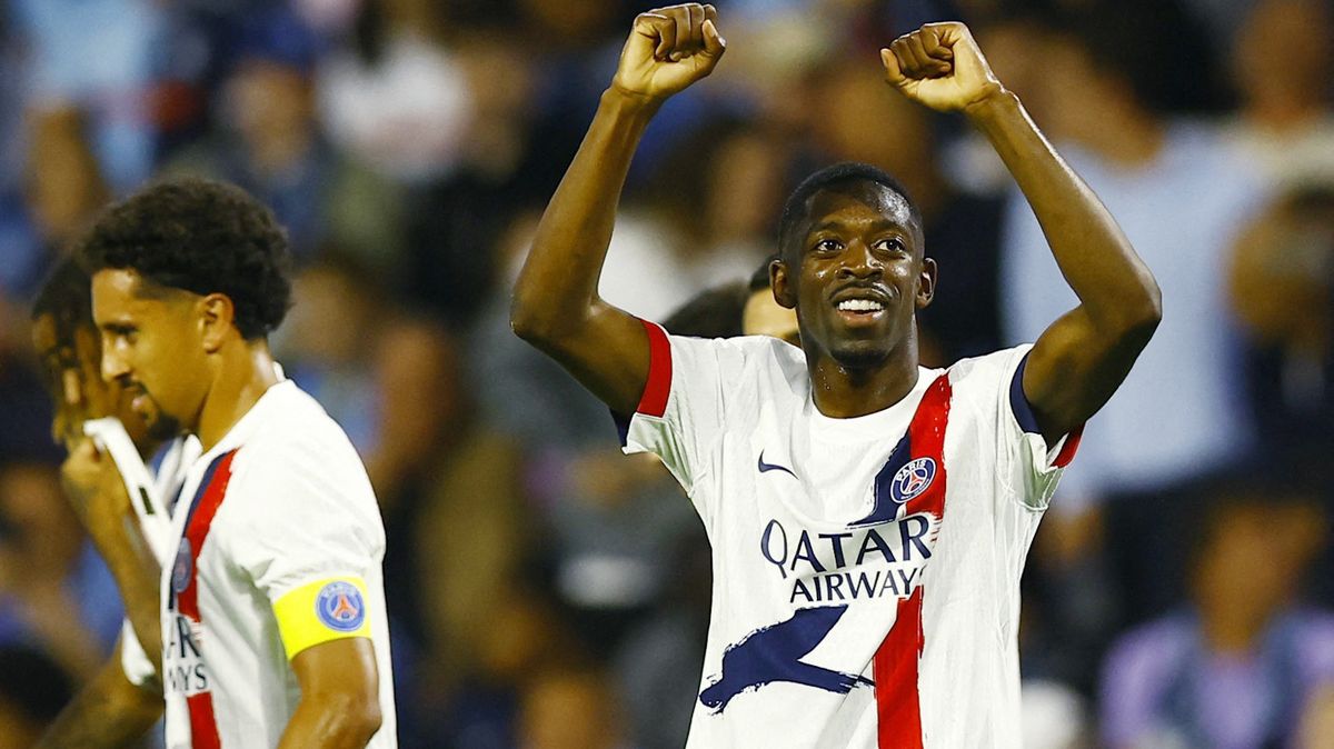 Fotbalisté Paris St. Germain zahájili éru bez Mbappého drtivou výhrou