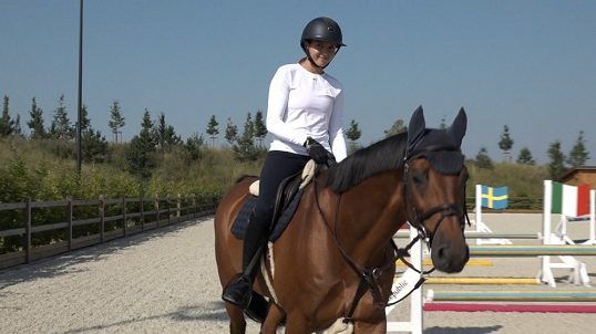 Anna Kellnerová se připravuje na závody v Praze ...