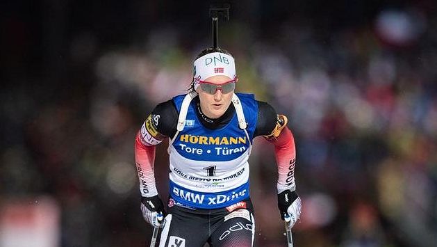 Už to nešlo utajit. Slzy jsou pryč, biatlonová královna se topí ve štěstí