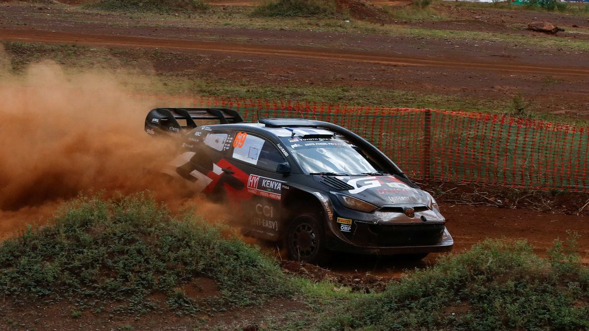 Dvojnásobný mistr světa Rovanperä podruhé vyhrál Safari rallye