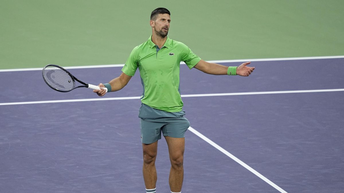 Světová jednička Djokovič po brzkém vyřazení v Indian Wells nebude hrát v Miami