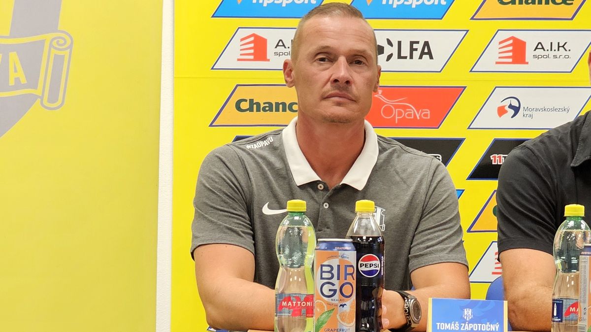 Opava i s Kozákem pomýšlí na postup. Nejsem ale Copperfield, říká Zápotočný