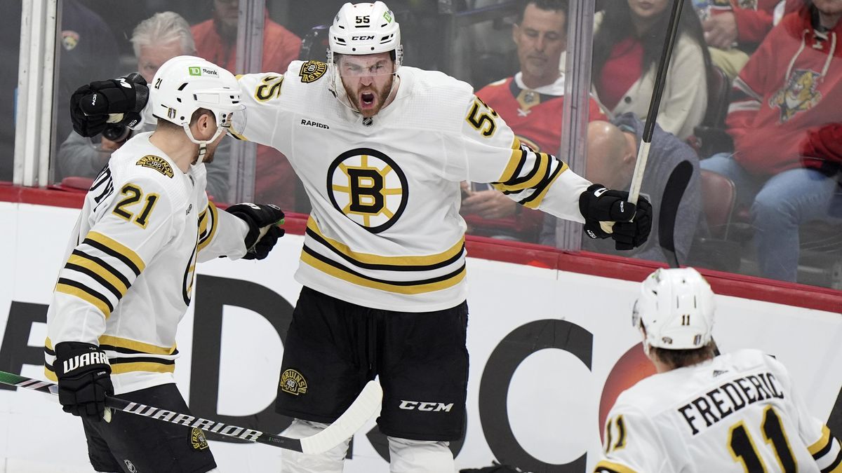 Bruins na úvod série zdemolovali Floridu, bodovali Zacha i Pastrňák