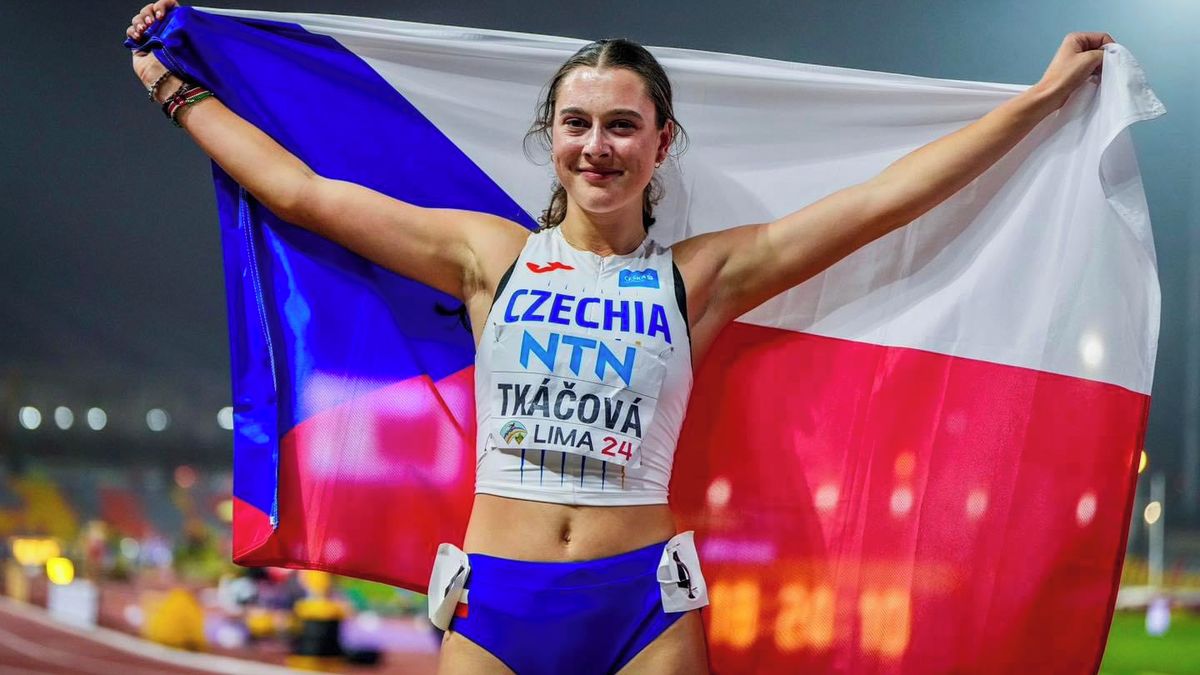 Tkáčová získala titul v sedmiboji a patří jí čtvrté místo v české historii