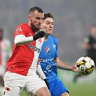 Utkání 15. kola Fortuna ligy SK Slavia Praha - FC Baník Ostrava.