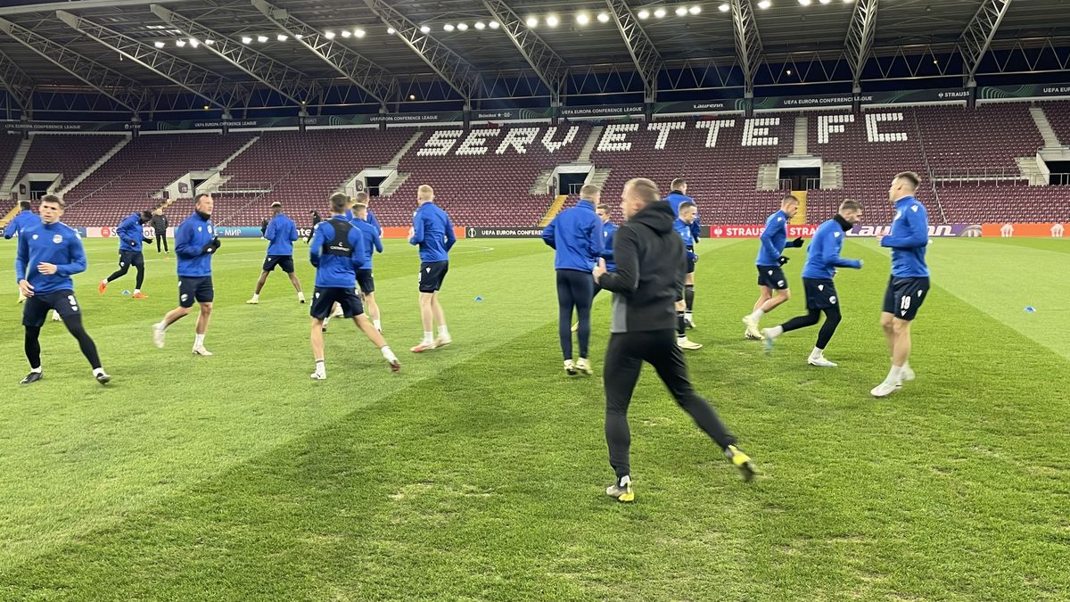 Plzeň v Ženevě: Proslov Šádka i sen o čtvrtfinále. Přejít přes Servette je lákavé, řekl Kalvach