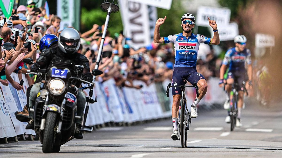 Dvojnásobný mistr světa Alaphilippe vyhrál třetí etapu závodu Kolem Slovenska
