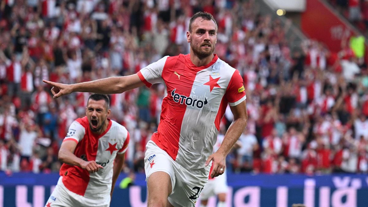 Slavia – Saint-Gilloise 3:1, Slavia started the fight for the Champions League very well, Chorý shone against the Belgian Union