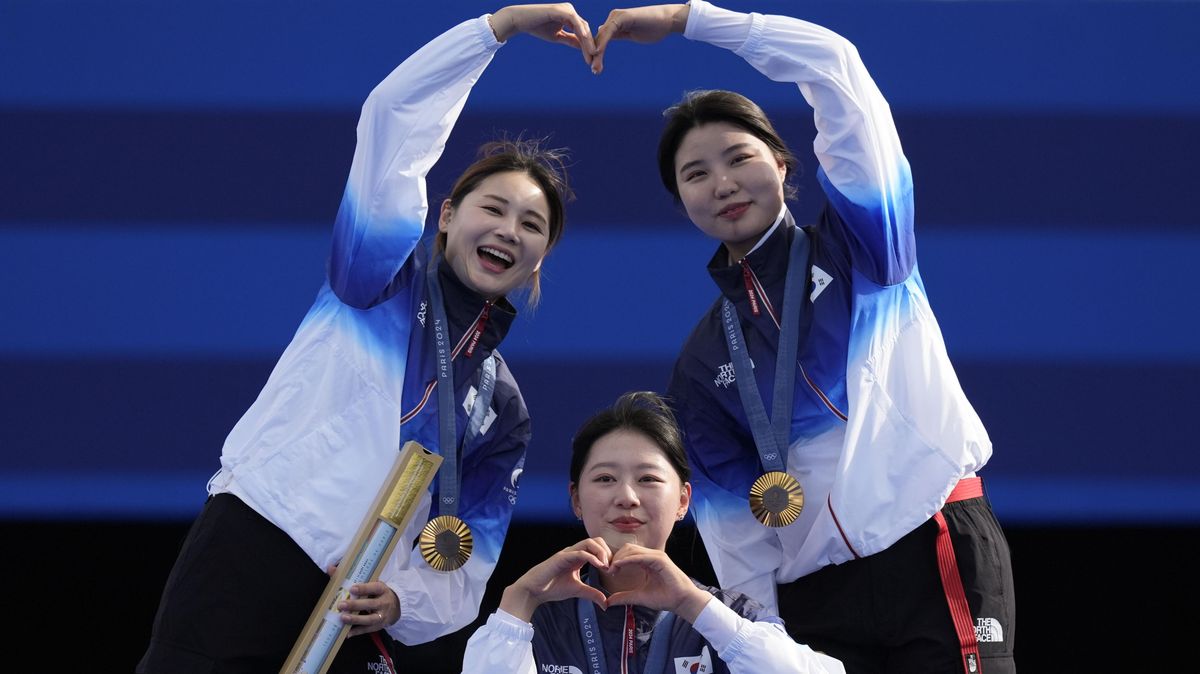 Korejské lukostřelkyně dál drží olympijskou neporazitelnost v týmové soutěži